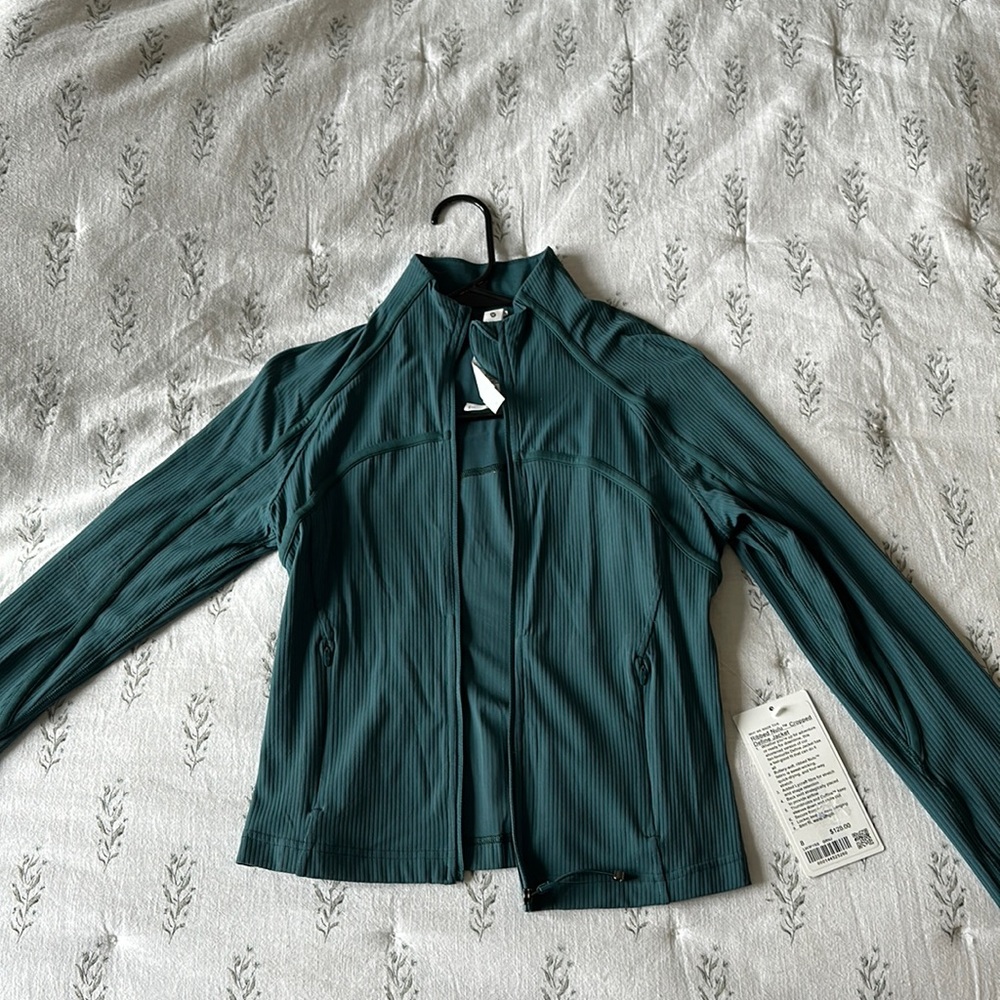 Lululemon Ribbed Nulu Cropped Define Jacket